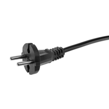 Extension cord Uniel Standart, 2 outlets, 3 m, 10 a, 2500 watts, without salary, black-1