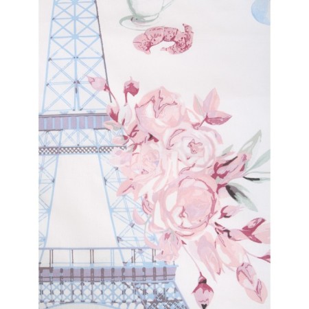 Children's sheet "Parisian", size 90x200 cm-2