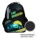 School backpack, 37 x 26 x 13 cm, ergonomic back, Calligrata ORT "Call with speedometer"