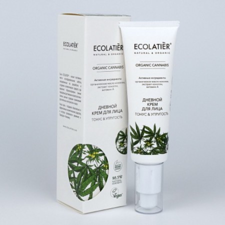 Ecolatier Organic Cannabis Day Cream, 50 ml