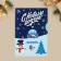 Interactive postcard "Happy New Year", snowman, 12 x 18 cm, New Year