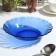 Deep plate Sea Brim, d = 20 cm, 650 ml, glass, blue color