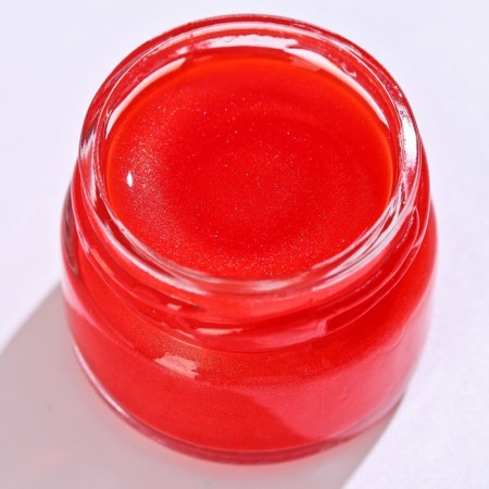 Glitter water -soluble Konfinetta "red" for decorating desserts, drinks, 5 g.-4
