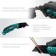 Universal folding knife Kraftool 09242, metal. Corps, trapezoidal blade, 19 mm