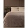 Texrepublic blanket, size 200x220 cm, brown color