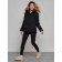 Winter jacket female, size 50, black color