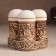 Set for spices "chick", trio, angle, d = 4.5 cm, h = 9 cm