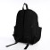 Youth backpack on lightning, 2 departments, 4 pockets, black color