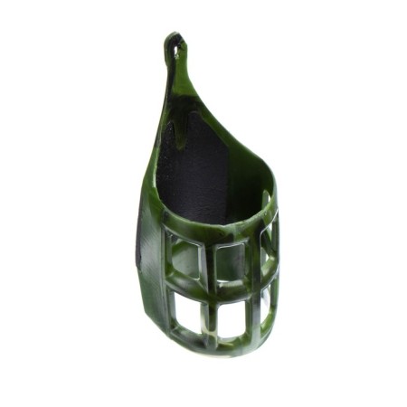 Boar-feeder plastic X-Feeder PL Camo Cage M, Camo color, 60 g, 40 ml