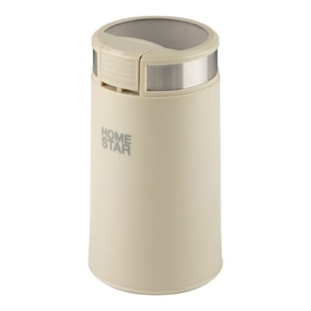 Electric coffee grinder Homestar HS-2035, knife, 200 watts, 50 g, beige-1