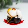 Souvenir Ceramics "Mani -Neko - pleasure" 4.5x3.8x4.6 cm set of 5 pcs