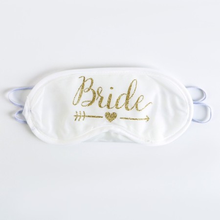 Карнавальный аксессуар- маска для сна "Team bride"-2