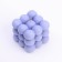 Figure candle "Babb cube", 6 cm, lavender