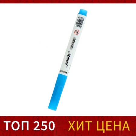 Marker textbook, tipsy tip 4 mm, blue
