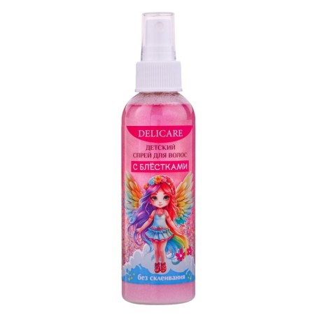 Spray for easy combing Delicare "Fairytale Patrol", with sparkles, 150 ml-2