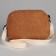 Teddy Cross-Bodi plush bag, beige color