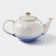 Kettle porcelain harness "Cosmos", 600 ml, blue color
