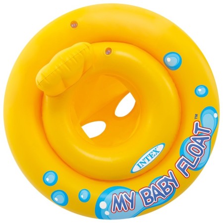 Circle for swimming My Baby Float, with a seat, D = 67 cm, from 1-2 years, 59574np intex-2