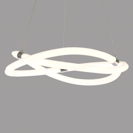 Suspended chandelier Mantra line, Led, 3150lm, 3000k, 500 mm, chromium color-2