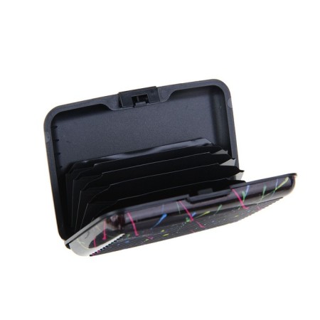 The business card between the plastic, the surface is aluminum, 7 departments inside, mix-4