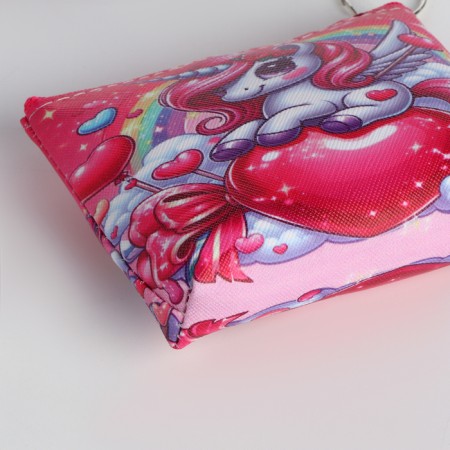 Children's wallet with a zipper, color mix-3