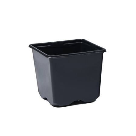 Pot for seedlings, 520 ml, d = 9 cm, h = 8 cm, black, Greengo-3