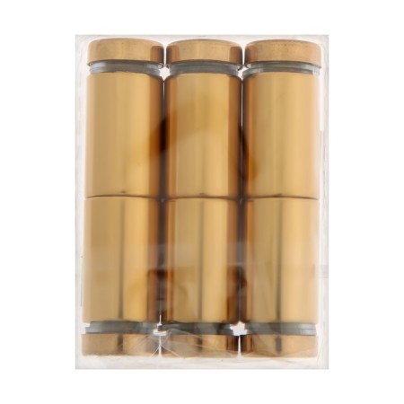 Remote holder for signs, 16x30 mm, color gold, set 6 pcs.-6