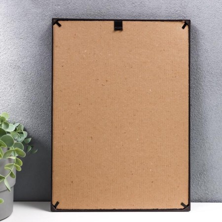 Photo frame plastic L-3 21x30 cm Wenge (plastic screen)-2