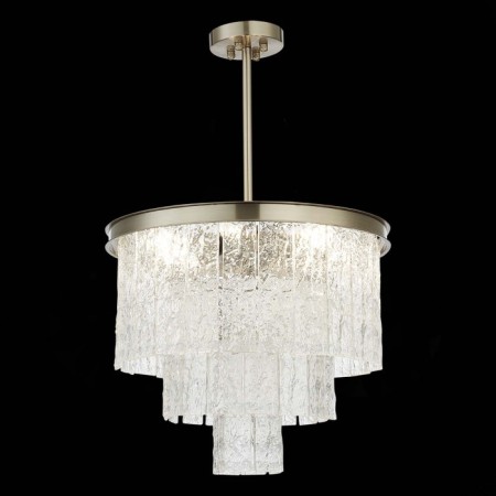 Ceiling Ceiling ST LUCE. SL1230.102.06. Stabia. 6x60 W, E14, 45x45x67 cm, Nickel color-1