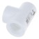 The Politekus tee, polypropylene, d = 20 mm