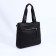Female bag Textura, chover, large size, black color