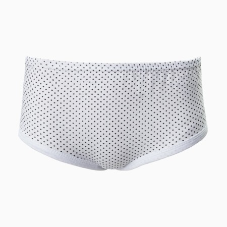 Credes slips female, white color/peas, size 52