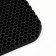 Animal rug EVA, cellular, 27 x 34 cm, black