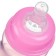 A bottle for feeding is colored, classic throat, 60 ml., From 0 months., Mix drawing for a girl