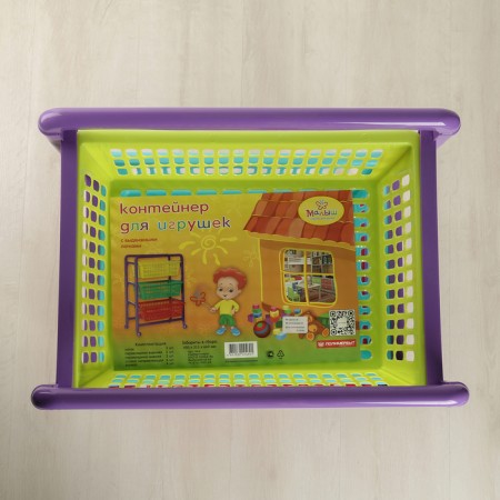 Rainbow toys to the toys on wheels, with extending trays-4