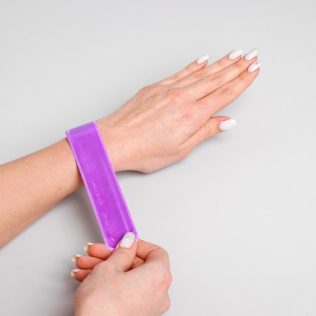 Reflective bracelet, 22 cm, mix colors-2