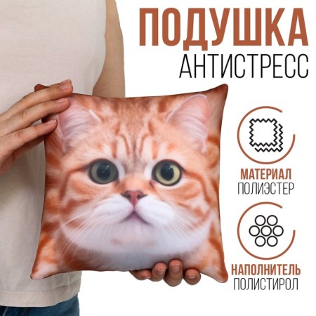 Antistress pillow "Shinchilla"