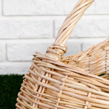 Basket "Harvest", 39 × 23 × 16/24/32 cm, manual weaving, willow-3