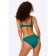 Female bathing suit lulu, size m, green color