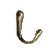 Hook furniture tundra TKO020, one -rod, bronze, 50 pcs