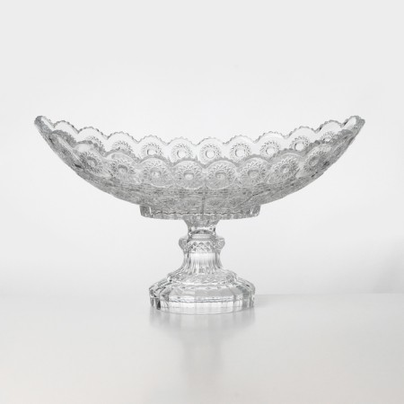 Glass Vase for fruit Mey-Ji, 36 × 23 cm