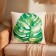 Pillowess Decorative Ethel "Green Leaf", 40x40 cm, 100 p/e, velor
