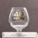 Cognac glass "After 40", decol, 265 ml