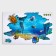 Sticker 3D Interior Sea 90*60cm