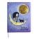 Universal Diary Grade 1-11, 48 sheets "Girl on the Moon", solid cover of artificial leather, applique, liesa, OFSET block