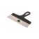 Spatula SIBRTTS 85465, 6x6 mm tooth, stainless steel, plastic handle, 250 mm