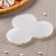 Silicone Mold for candy and chocolate "Pumpkin", 11 × 8.5 cm, pumpkin 5 × 4 cm, transparent color