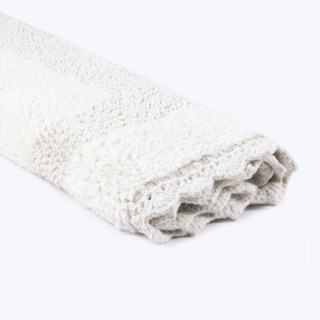 Arya Lupen rug, with guipure, 60x90 cm, white color-1