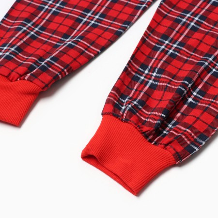 Pajama nursery, red color, height 116 cm-5