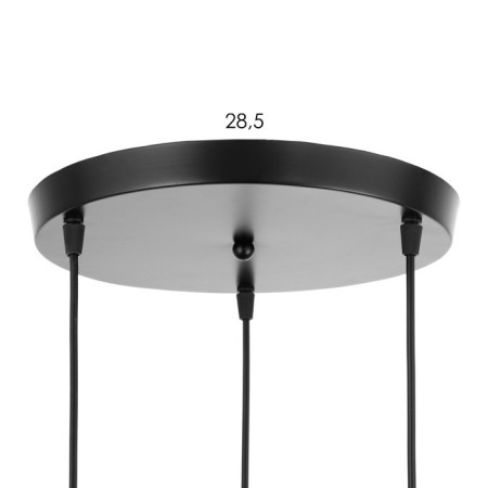 Lamp "LASA" 3he27 40W black 30x30x10-110 cm-5